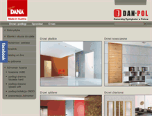 Tablet Screenshot of dan-pol.com.pl
